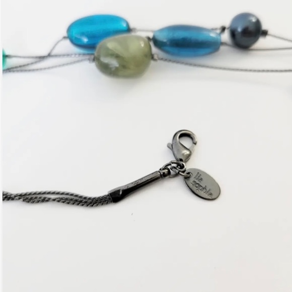 ☀️2for$10. Lia Sophia multi strand long necklace - Picture 7 of 8